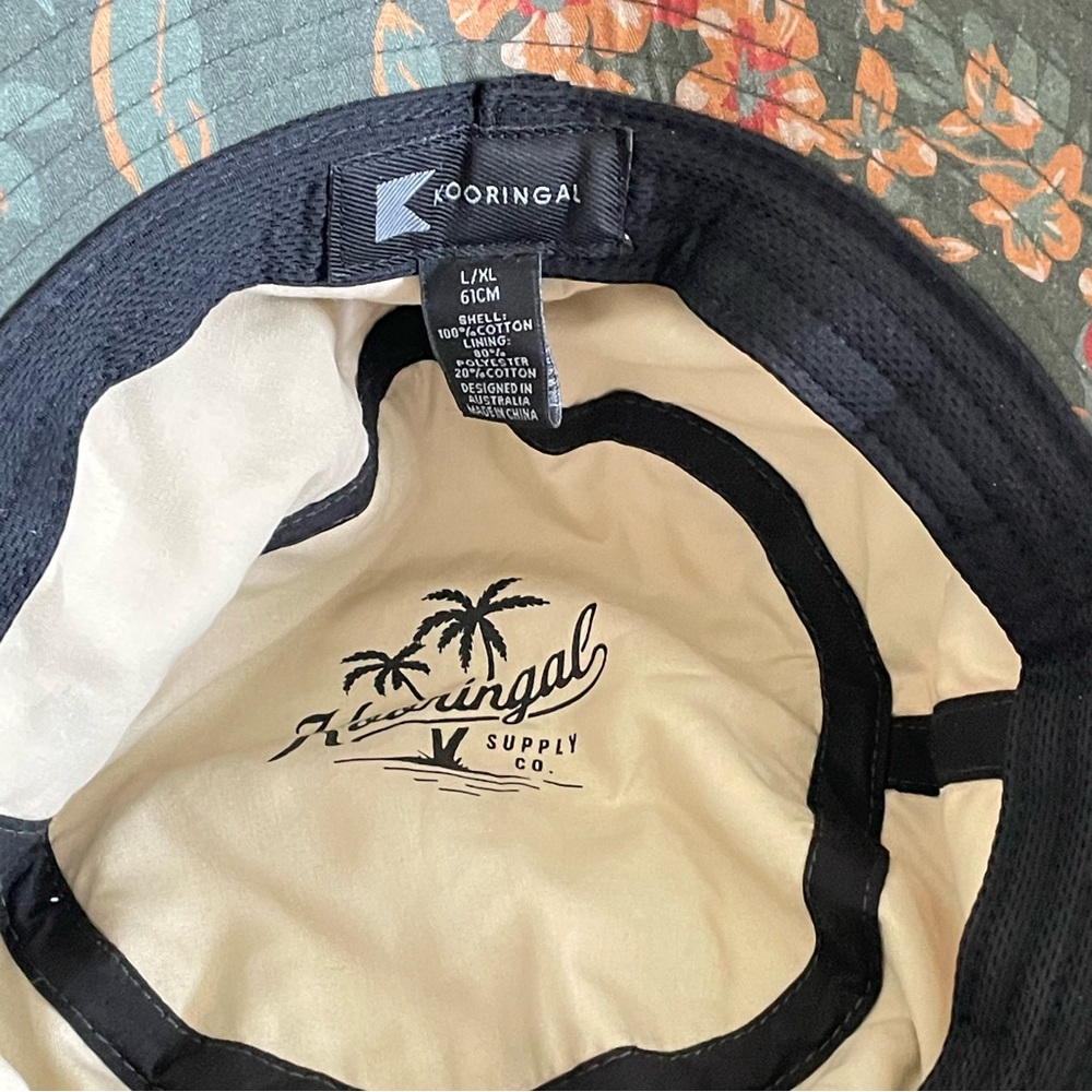 MWOT Kooringal Mirage Floral Bucket Hat Summer Beach Sun Hat Unisex Sz L/XL - Picture 7 of 8